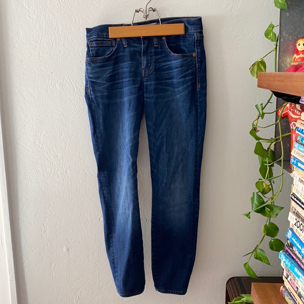 Madewell 8” skinny jeans size 27